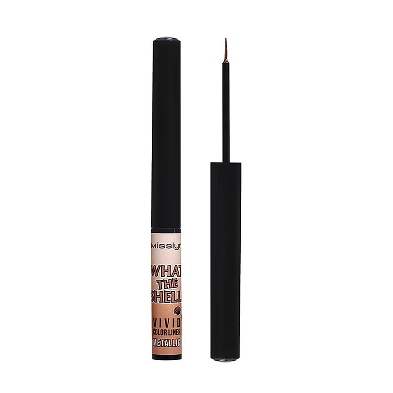 Підводка для очей Misslyn What The Shell! Vivid Color Liner 5 Brown, 2.3 мл